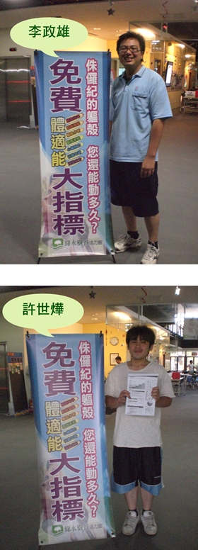 綠水樹谷活力館--『體適能檢測』及『專業運動處方簽』幫你找回健康圖片